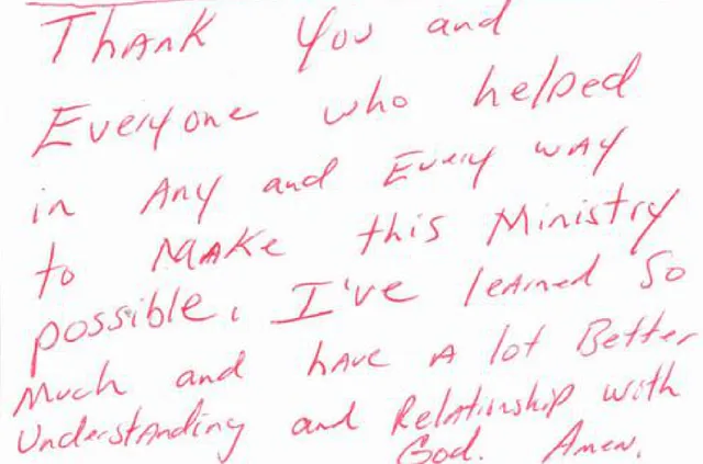Handwritten note — Learning and understanding. A typed excerpt follows.